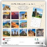 Browntrout - UNESCO World Heritage Sites 2027 12 X 24 Inch (Hanging) Monthly Square Wall Calendar Foil Stamped Cover Plastic-Free