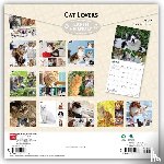Browntrout - Cat Lovers 2027 12 X 24 Inch (Hanging) Monthly Square Wall Calendar Foil Stamped Cover Plastic-Free