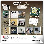 Browntrout - Banksy's Graffiti Official 2027 12 X 24 Inch (Hanging) Monthly Square Wall Calendar Plastic-Free