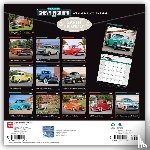 Browntrout - Classic Chevy Pickups Official 2027 12 X 24 Inch (Hanging) Monthly Square Wall Calendar Foil Stamped Cover Plastic-Free