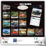 Browntrout - Classic Ford Pickups Official 2027 12 X 24 Inch (Hanging) Monthly Square Wall Calendar Foil Stamped Cover Plastic-Free