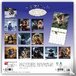 Browntrout - Fantasy Pugs Official 2027 12 X 24 Inch (Hanging) Monthly Square Wall Calendar Foil Stamped Cover Plastic-Free