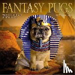 Browntrout - Fantasy Pugs Official 2027 12 X 24 Inch (Hanging) Monthly Square Wall Calendar Foil Stamped Cover Plastic-Free