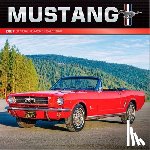 Publishers, Browntrout - Ford Mustang 2027 Square Flap FOIL