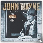 Browntrout - John Wayne in the Movies Official 2027 12 X 24 Inch (Hanging) Monthly Square Wall Calendar Plastic-Free