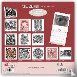 Browntrout - M.C. Escher Official 2027 12 X 24 Inch (Hanging) Monthly Square Wall Calendar Plastic-Free