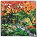 Brush Dance - Japanese Gardens | 2027 12 x 24 Inch (Hanging) Monthly Square Wall Calendar | Plastic-Free | Brush Dance | Gardening Outdoor Home Country Nature