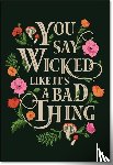 Insight Editions - Wicked Embroidered Journal