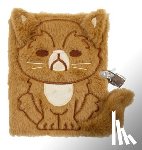 Insight Editions - Harry Potter: Crookshanks Plush Lock & Key Diary