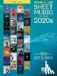  - Popular Sheet Music of the 2020s: 30 Hit Songs Arranged for Easy Piano with Lyrics and Chord Names