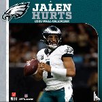 Turner Sports - Philadelphia Eagles Jalen Hurts 2026 12x12 Player Wall Calendar