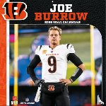 Turner Sports - Cincinnati Bengals Joe Burrow 2026 12x12 Player Wall Calendar