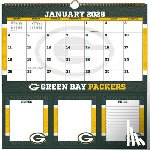 Turner Sports - Green Bay Packers 2026 Memomate Spiral Calendar