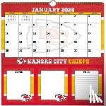 Turner Sports - Kansas City Chiefs 2026 Memomate Spiral Calendar