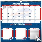 Turner Sports - Buffalo Bills 2026 Memomate Spiral Calendar