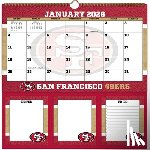 Turner Sports - San Francisco 49ers 2026 Memomate Spiral Calendar