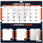 Turner Sports - Chicago Bears 2026 Memomate Spiral Calendar