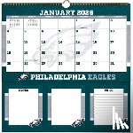 Turner Sports - Philadelphia Eagles 2026 Memomate Spiral Calendar