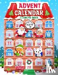 Sachdeva, Sachin - Advent Calendar Coloring Book: 25 Numbered Christmas Coloring pages for Kids and adults