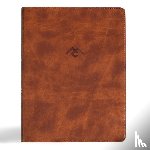 Csb Bibles By Holman, Getz, Gene A - CSB Men of Character Bible, Revised and Updated, Brown Leathertouch, Indexed
