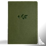 Csb Bibles by Holman - CSB Super Giant Print Reference Bible, Digital Study Edition, Olive Leathertouch, Indexed