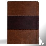 Holman Bible Publishers - KJV Study Bible, Large Print Edition, Saddle Brown Leathertouch