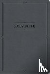 Holman Bible Publishers - KJV Large Print Thinline Bible, Value Edition, Charcoal Leathertouch