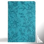 Holman Bible Publishers - NASB Large Print Thinline Bible, Value Edition, Teal Leathertouch