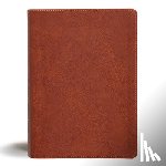 Csb Bibles by Holman - CSB Study Bible, Personal Size, Digital Study Edition, Burnt Sienna Leathertouch