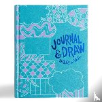 Csb Bibles by Holman - CSB Journal and Draw Bible for Kids, Teal Leathertouch Over Board
