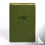 Holman Bible Publishers - KJV Personal Size Giant Print Bible, Olive Leathertouch, Indexed