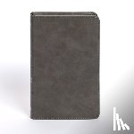 Holman Bible Publishers - NASB Personal Size Bible, Charcoal Leathertouch