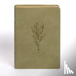 Holman Bible Publishers - NASB Super Giant Print Reference Bible, Sage Suedesoft Leathertouch