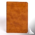 Csb Bibles by Holman - CSB Personal Size Bible, Saddle Leathertouch