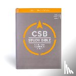 Csb Bibles by Holman - Csb Study Bible, Large Print, Digital Study Edition, Hardcover