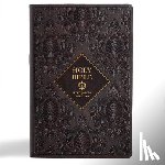 Holman Bible Publishers - KJV Holy Bible, Giant Print with Cross-References, Dark Brown Leathertouch, Indexed