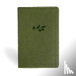 Holman Bible Publishers - NASB Personal Size Giant Print Bible, Olive Leathertouch, Indexed