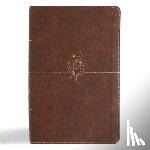 Csb Bibles by Holman - CSB Single-Column Personal Size Bible, Digital Study Edition, Brown Leathertouch