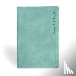 Csb Bibles by Holman - CSB Student Study Bible, Earthen Teal Suedesoft Leathertouch