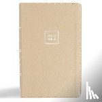 Holman Bible Publishers - KJV Single-Column Personal Size Bible, Gold Leathertouch