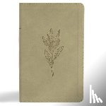 Holman Bible Publishers - KJV Single-Column Personal Size Bible, Sage Suedesoft Leathertouch
