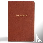 Holman Bible Publishers - KJV Thinline Bible, Burnt Sienna Leathertouch