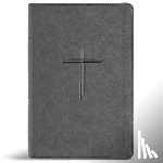 Csb Bibles by Holman - CSB Personal Size Giant Print Bible, Digital Study Edition, Charcoal Suedesoft Leathertouch