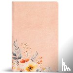 Csb Bibles by Holman - CSB Large Print Personal Size Reference Bible, Digital Study Edition, Easy-To-Read Optimal Type, Peach Floral Leathertouch