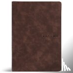 Holman Bible Publishers - NASB Super Giant Print Reference Bible, Value Edition, Brown Leathertouch