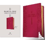 Tyndale House Publishers - Bilingual Bible / Biblia bilingue NLT/NTV (LeatherLike, Pink Rose)