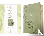 Translation, New Living - NLT Every Woman's Bible, Filament Enabled (LeatherLike, Olive Branch Green, Indexed, Red Letter)
