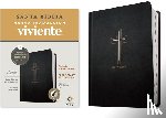 Tyndale - Biblia de margen amplio NTV con Filament (Tapa dura de SentiPiel, Cruz, Indice, Letra Roja)