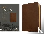 Translation, New Living - NLT Pastor's Bible, Filament Enabled (LeatherLike, Brown, Red Letter)