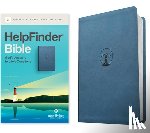Translation, New Living - HelpFinder Bible NLT, Filament Enabled (LeatherLike, Harbor Blue, Red Letter)